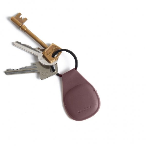 Mujjo Apple AirTag -pidike Canopy Bronze Red