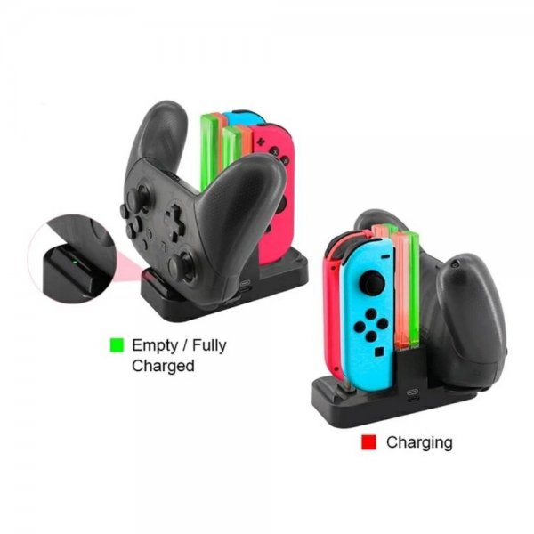 Dobe Nintendo Switch -peliohjainten lataustelakka