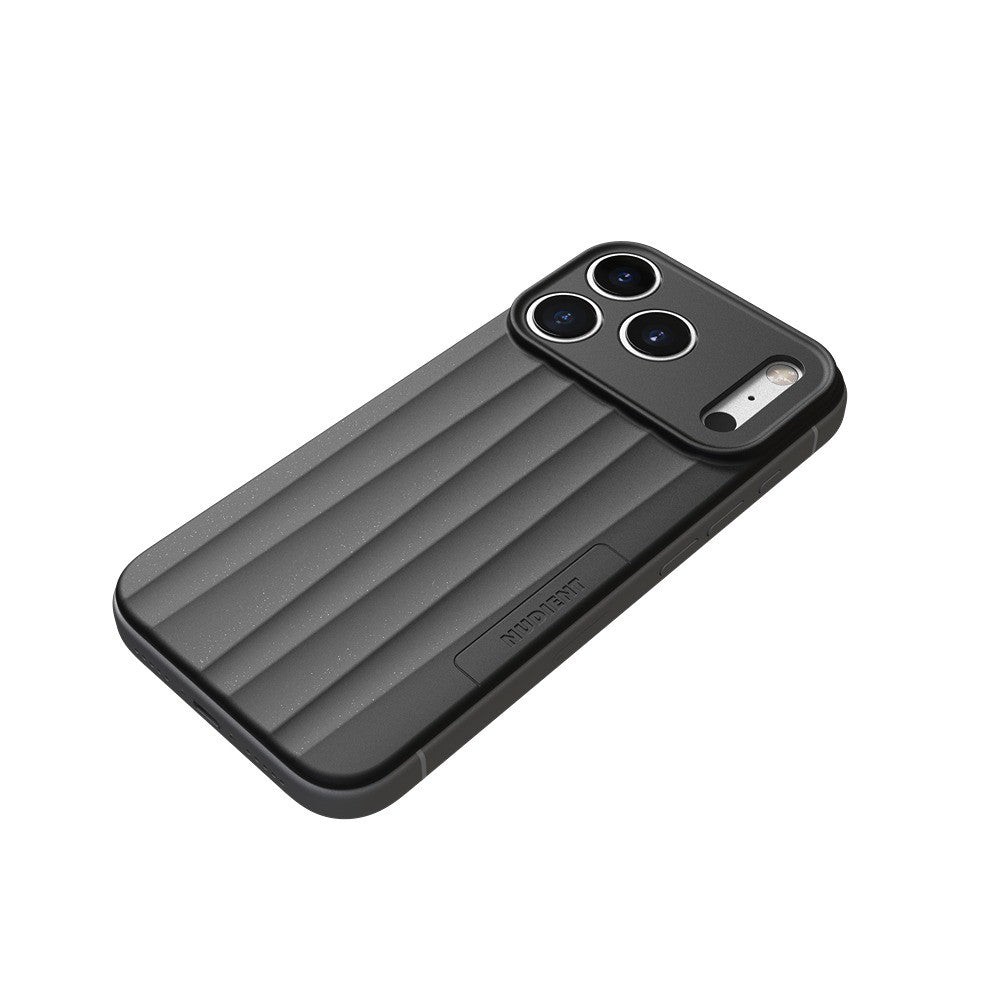Nudient iPhone 17 Pro/iPhone 18 Pro Kuori Slice Case MagSafe Ink Black