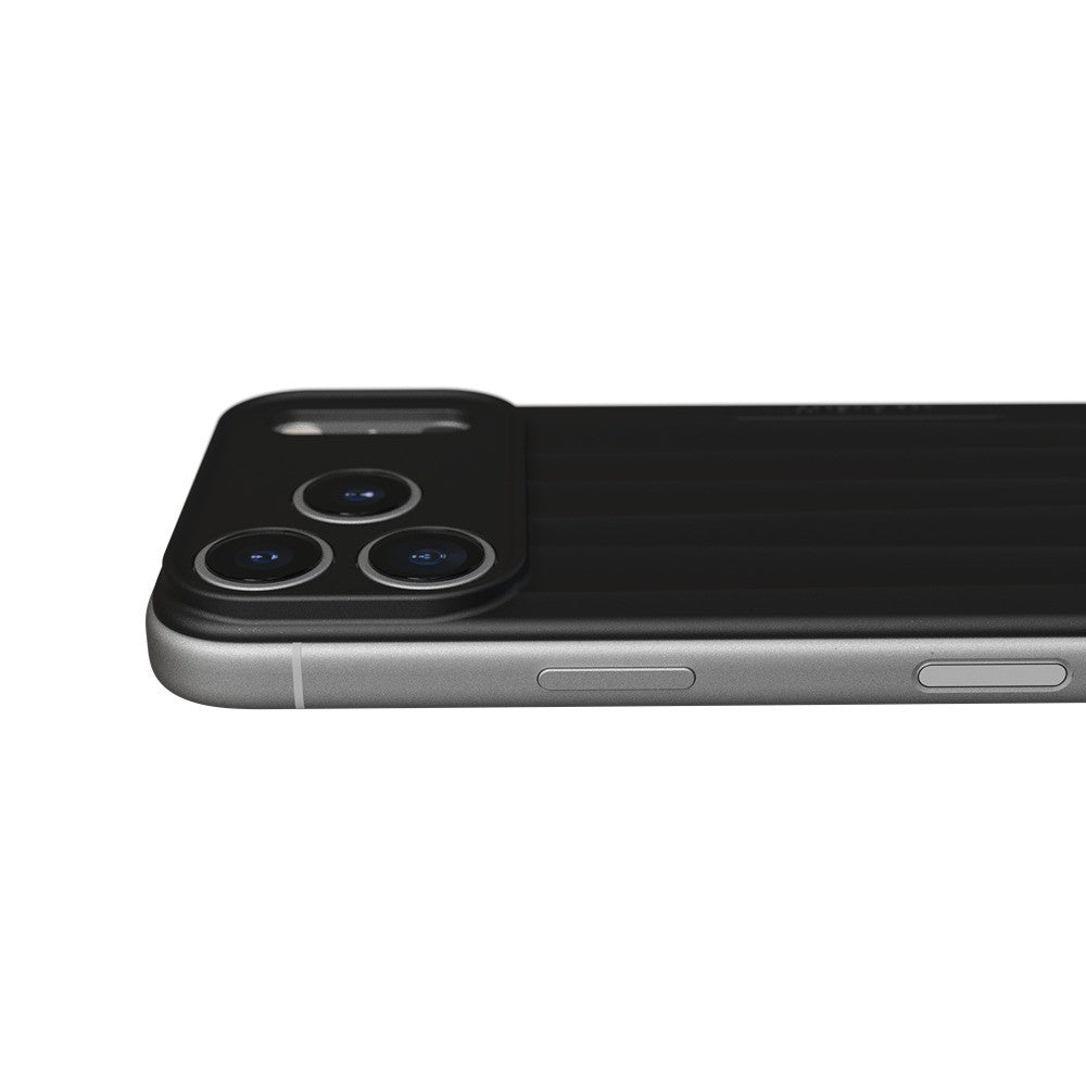 Nudient iPhone 17 Pro/iPhone 18 Pro Kuori Slice Case MagSafe Ink Black