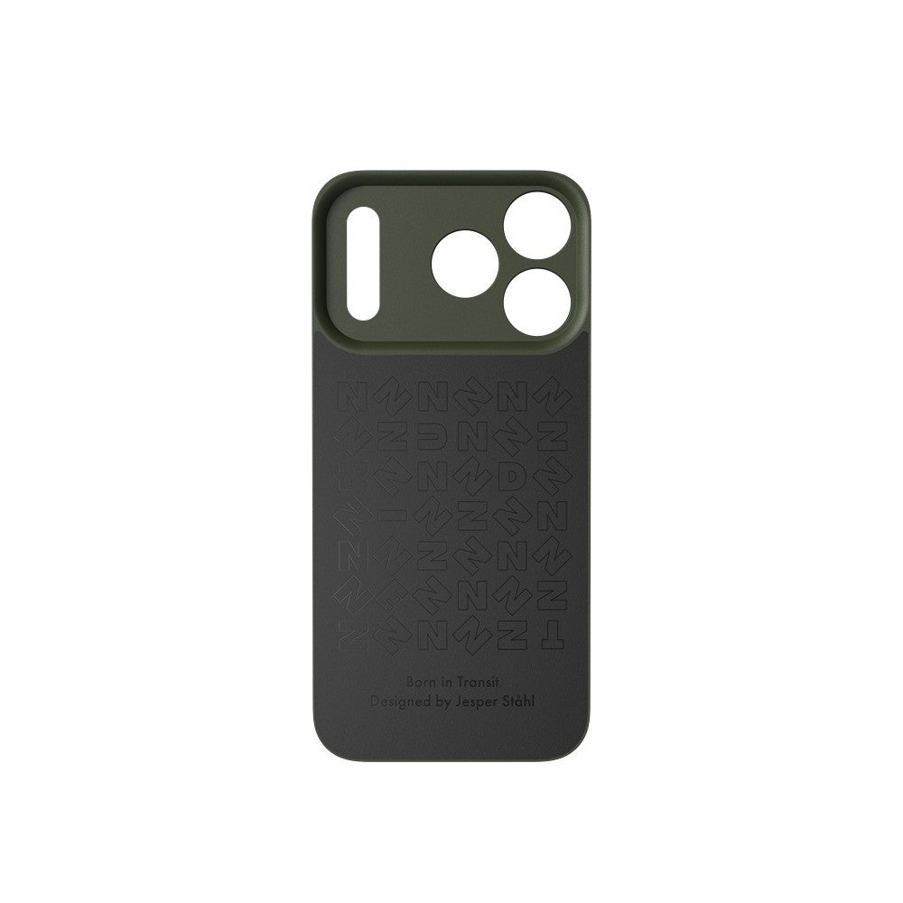 Nudient iPhone 17 Pro/iPhone 18 Pro Kuori Slice Case MagSafe Pine Green