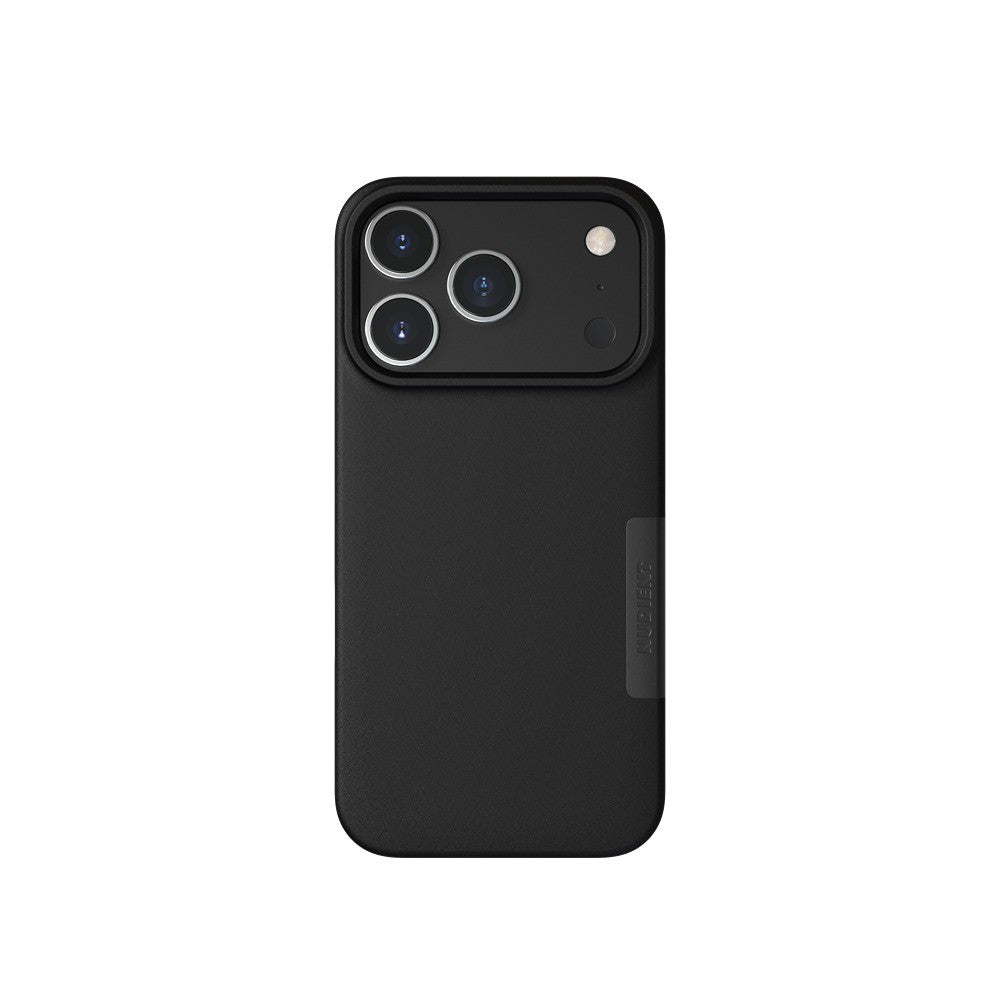 Nudient iPhone 17 Pro/iPhone 18 Pro Kuori Thin Case MagSafe mustemusta
