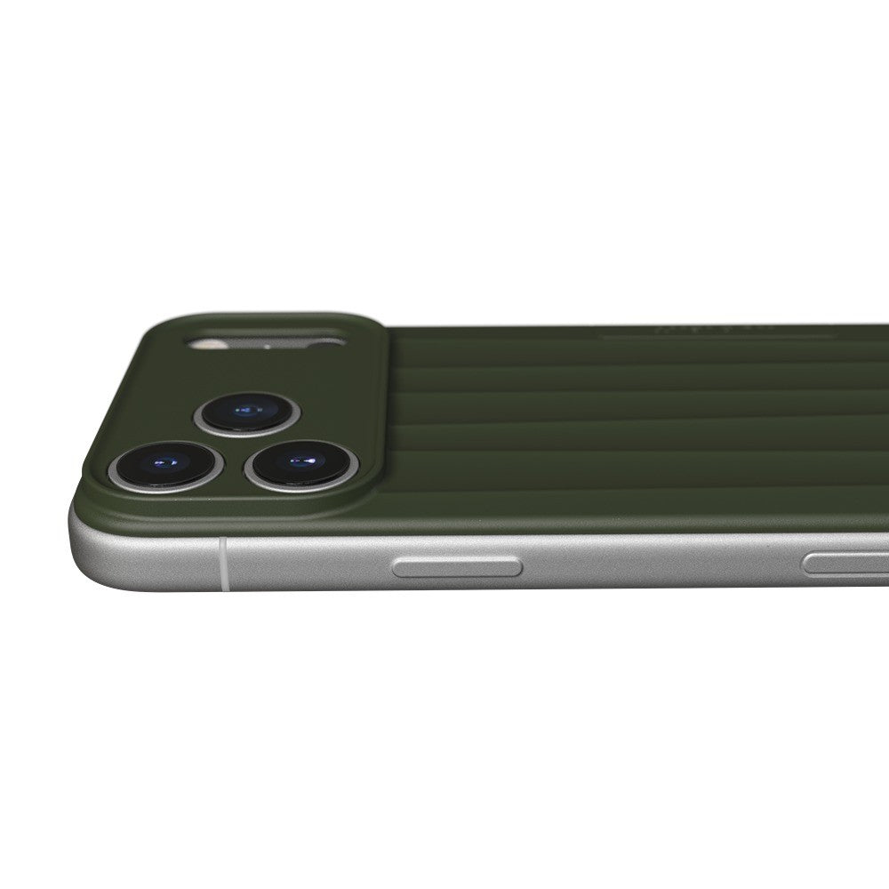 Nudient iPhone 17 Pro Max/iPhone 18 Pro Max Kuori Slice Case MagSafe Pine Green