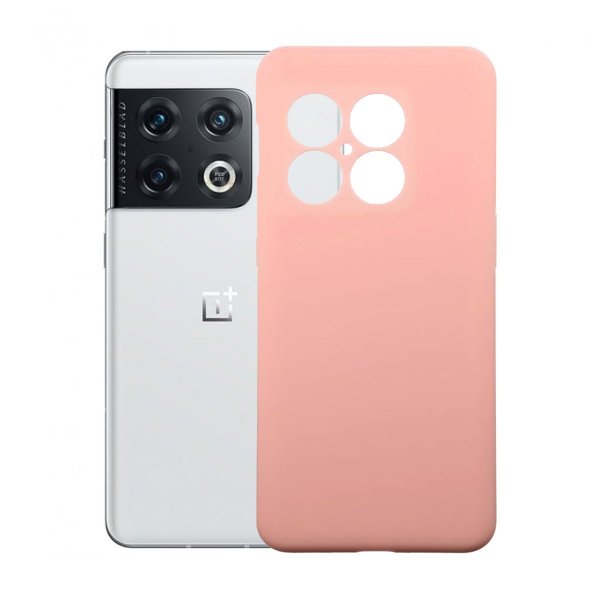 OnePlus 10 Pro Silikonikuori Pinkki