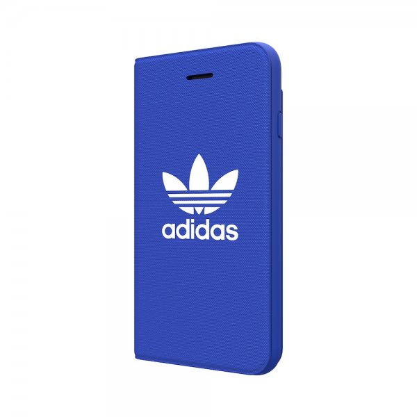Adidas iPhone 6/6S/7/8/SE suojakuori TAI Booklet Case ADICOLOR SS18 Sininen