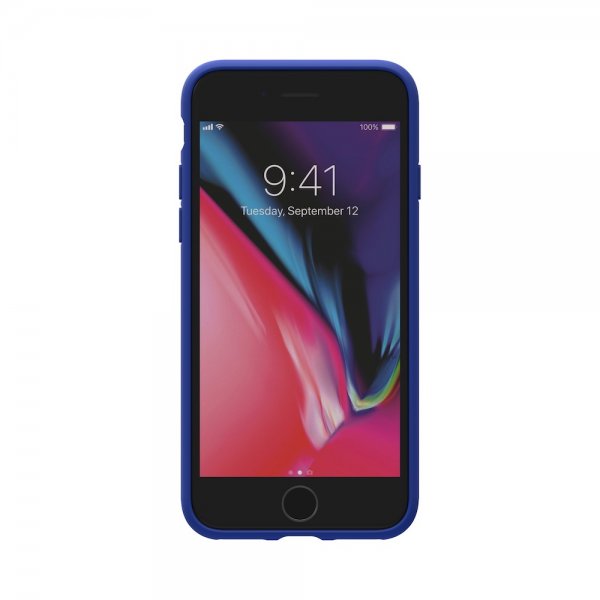 Adidas iPhone 6/6S/7/8/SE Kuori OR Moulded Case ADICOLOR SS18 Sininen