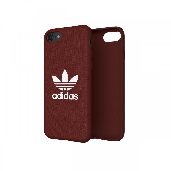 Adidas iPhone 6/6s/7/8/SE Kuori OR Moulded Case Canvas FW18 Maroon