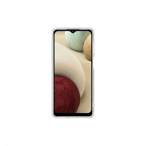 Samsung Original Galaxy A12 -suojakuori Soft Clear Cover Transparent