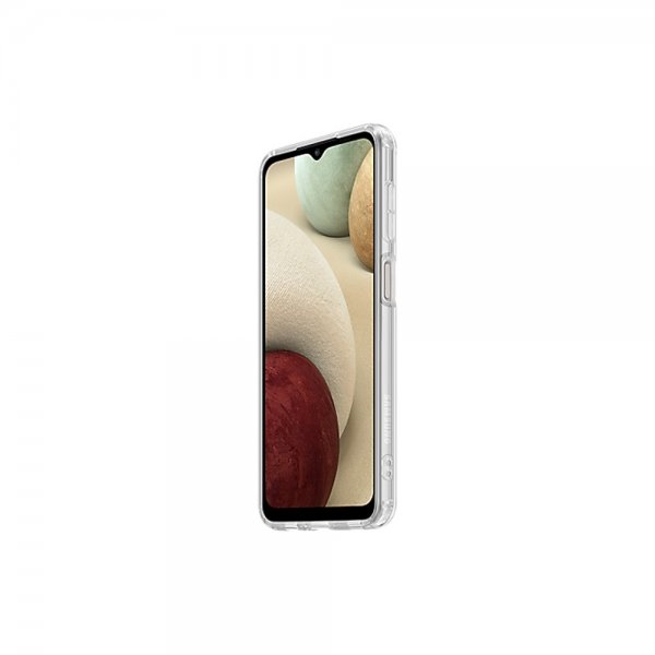 Samsung Original Galaxy A12 -suojakuori Soft Clear Cover Transparent