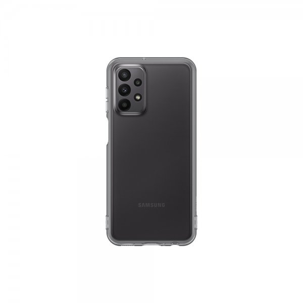 Samsung Alkuperäinen Galaxy A23 5G Kuori Soft Clear Cover Musta