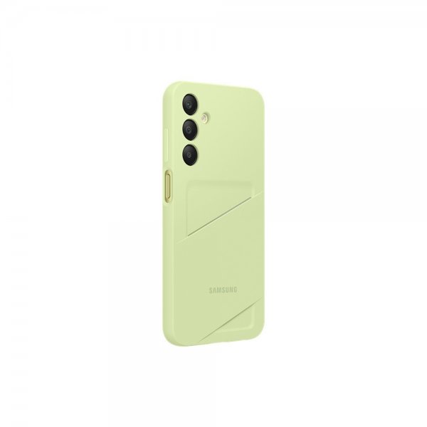 Samsung Original Galaxy A25 -suojakuori, jossa korttipaikka, lime