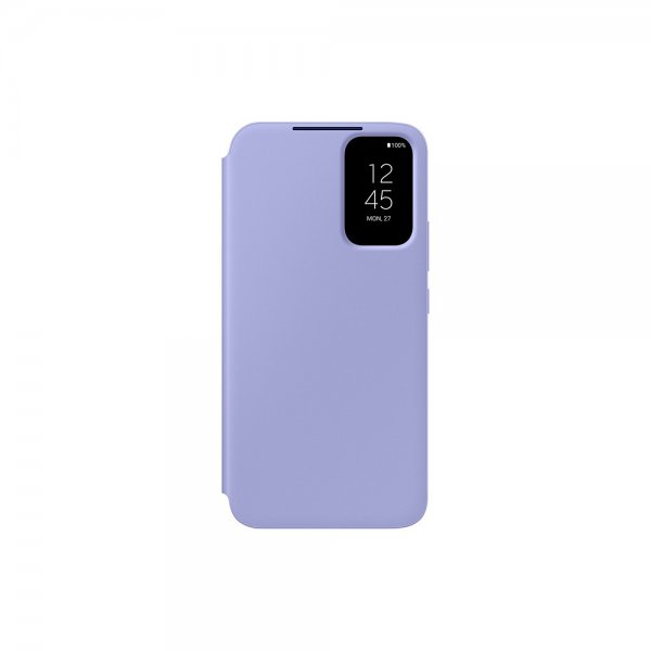 Samsung Alkuperäinen Galaxy A34 5G Fodral Smart View Wallet Cover Mustikka