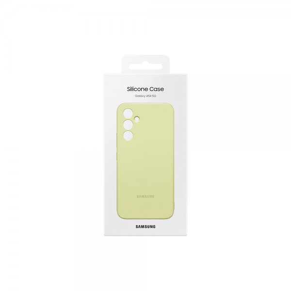 Samsung Alkuperäinen Galaxy A54 5G Kuori Silikonisuojakuori Lime