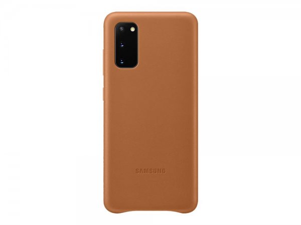 Samsung Original Galaxy S20 Nahkakuori Ruskea