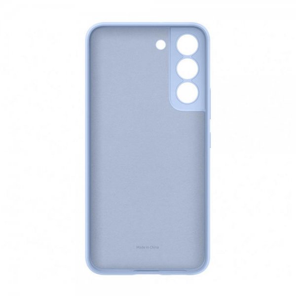 Samsung Alkuperäinen Galaxy S22 Kuori Silikoni Suojakuori Taivaansininen