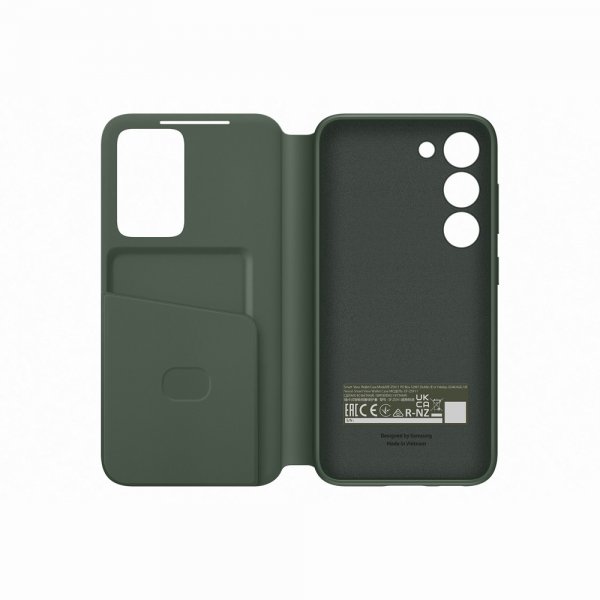 Samsung Original Galaxy S23 Smart View Wallet Cover Khaki