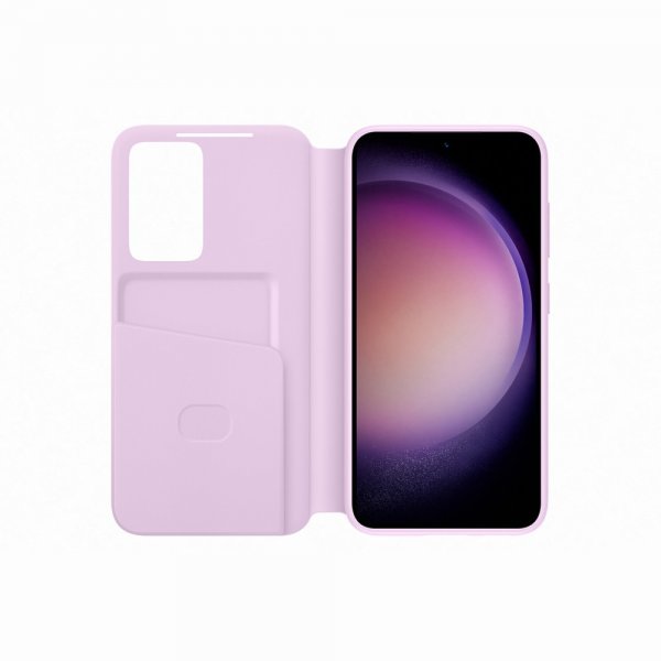 Samsung Original Galaxy S23 Plus -suojakotelo Smart View Wallet Case Lavender