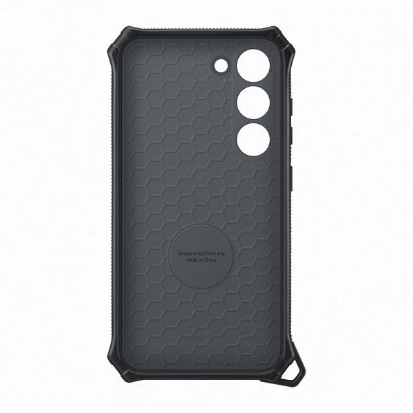 Samsung Original Galaxy S23 Kuori Rugged Gadget Case Musta