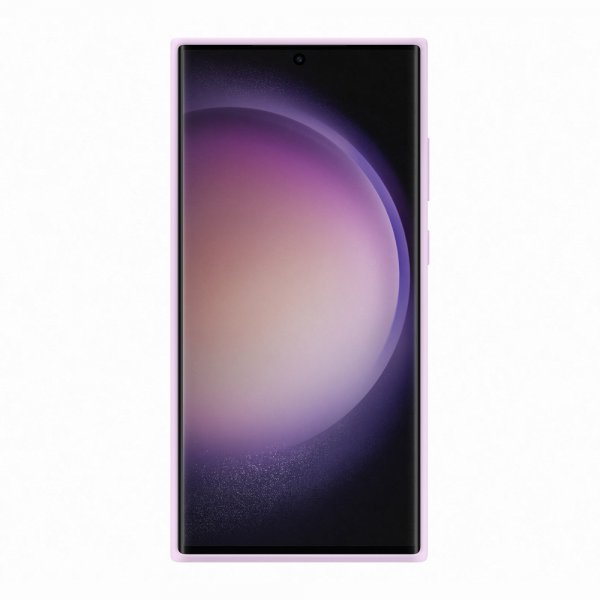 Samsung Alkuperäinen Galaxy S23 Ultra Silikonikuori Lavender