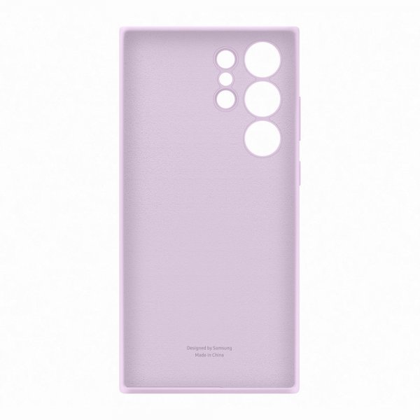Samsung Alkuperäinen Galaxy S23 Ultra Silikonikuori Lavender