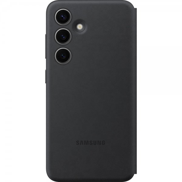 Samsung alkuperäinen Galaxy S24 Smart View Wallet -suojakotelo, musta