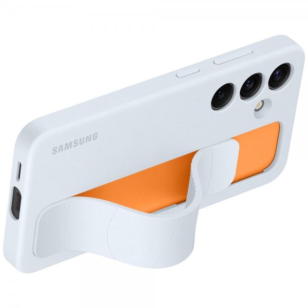 Samsung alkuperäinen Galaxy S24 Plus -suojakuori, Standing Grip Case, vaaleansininen