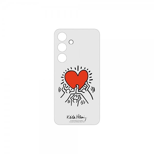 Samsung alkuperäinen Galaxy S24 Flipsuit-suojakuori, valkoinen