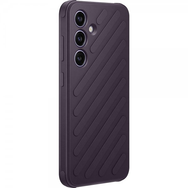 Samsung Alkuperäinen Galaxy S24 Suojakuori Shield Case Dark Violet