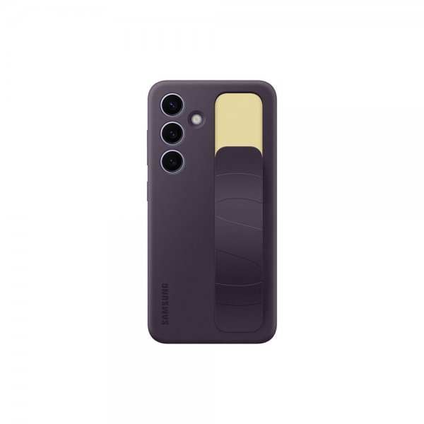 Samsung Alkuperäinen Galaxy S24 -suojakuori Standing Grip Case Dark Violet