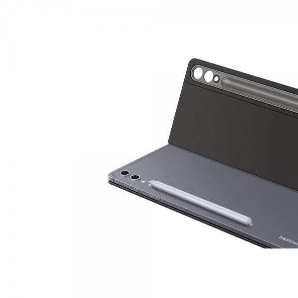 Samsung Alkuperäinen Galaxy Tab S9 Plus/S9 FE Plus/S10 Plus Kotelo Book Cover Keyboard Slim Musta