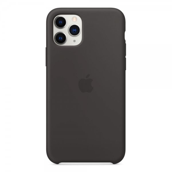 Apple Alkuperäinen iPhone 11 Pro Kuori Silikoni Case Musta