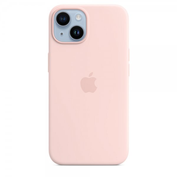 Apple Alkuperäinen iPhone 14 Plus Silikonisuojakuori MagSafella - Liiturósa