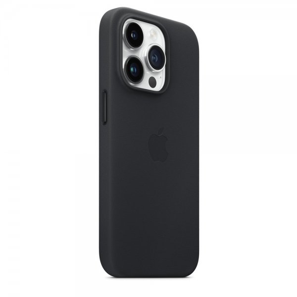 Apple Original iPhone 14 Pro Max Kuori Nahkakuori MagSafe Midnatt