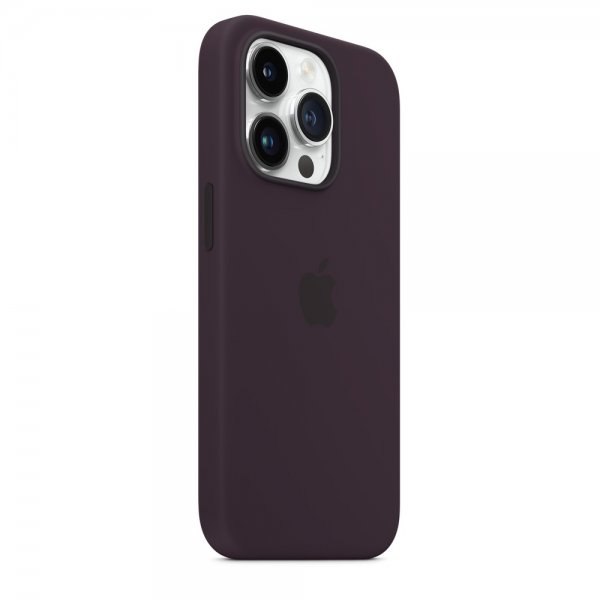 Apple alkuperäinen iPhone 14 Pro Max Silicone Case MagSafe -suojakuori, seljanmarja