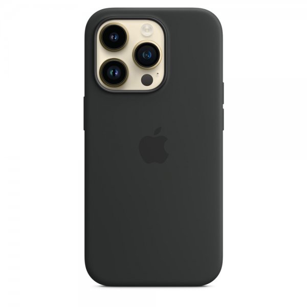 Apple Original iPhone 14 Pro Max Kuori Silikonikuori MagSafe Midnatt