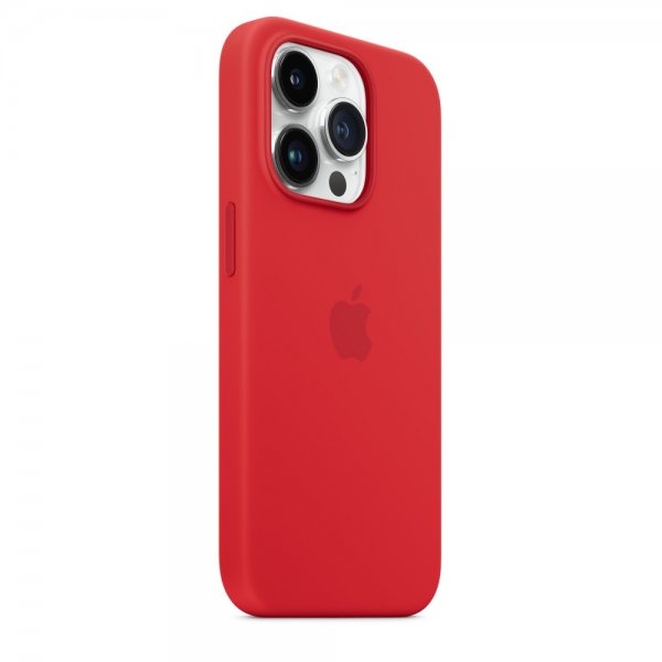 Apple Alkuperäinen iPhone 14 Pro Max -silikonikuori MagSafe (PRODUCT)RED