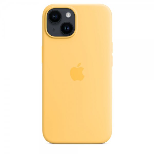 Apple Alkuperäinen iPhone 14 Silikonisuojakuori MagSafe Aurinkoa