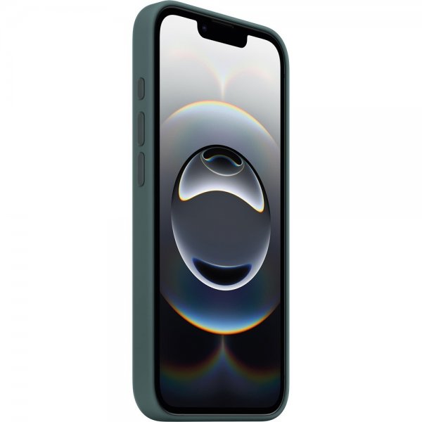 Apple Original iPhone 16e Kuori Silikonikuori Järvenvihreä