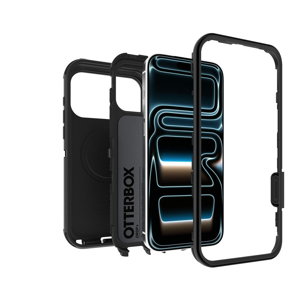 Otterbox iPhone 17 Pro Max/iPhone 18 Pro Max Kuori Defender Pro MagSafe Musta