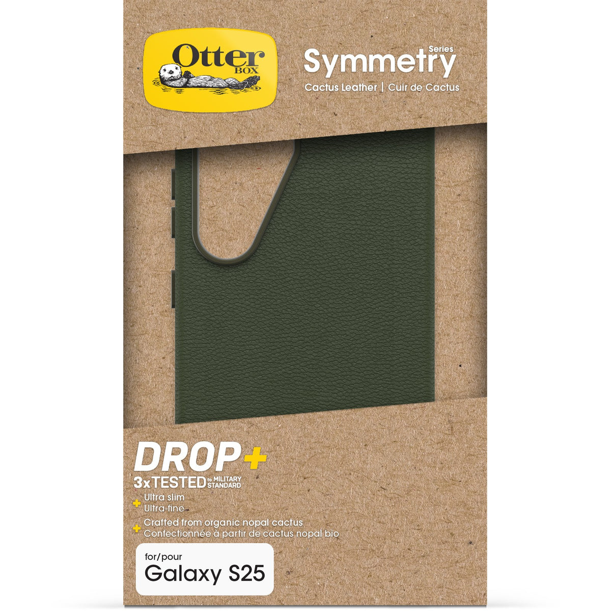 Otterbox Samsung Galaxy S25 Kuori Symmetry Cactus Leather Cactus Grove