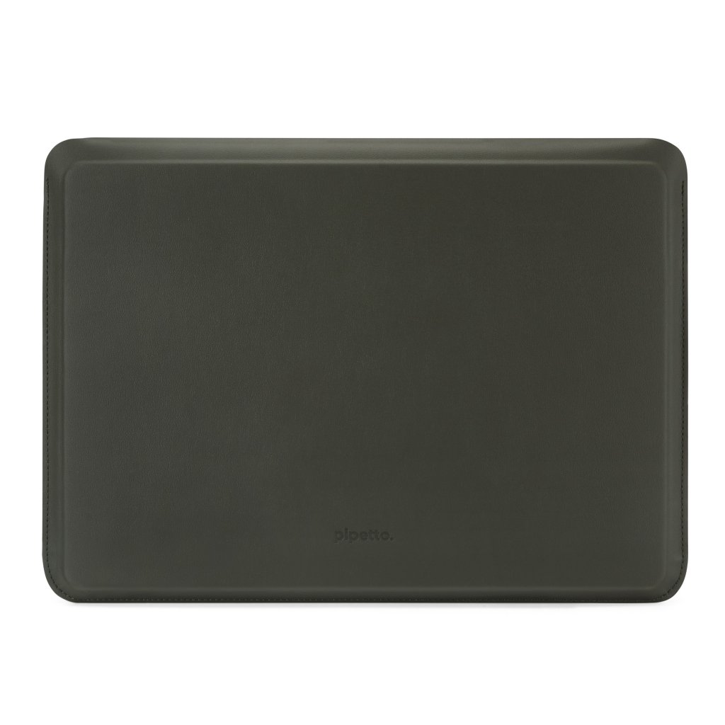 Pipetto Ultra Slim Laptop Sleeve -kannettavan tietokoneen Sleeve 13/14" tummanvihreä