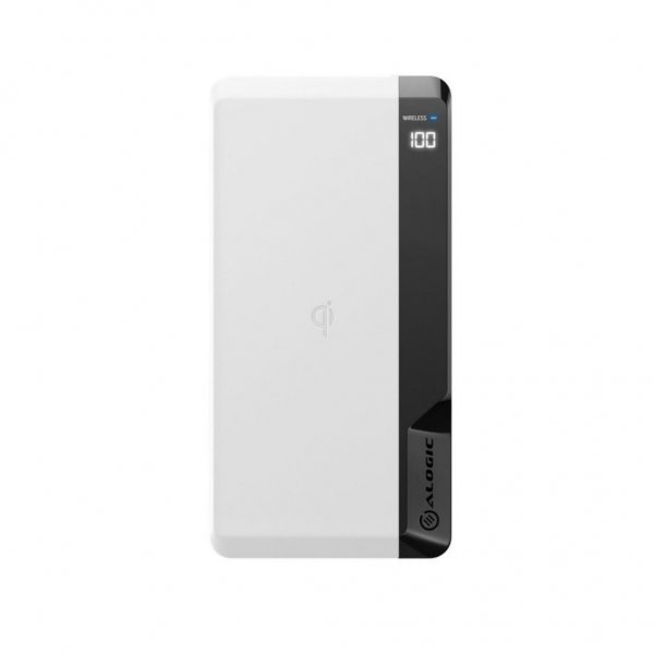 ALOGIC USB-C 10 000 mAh Langaton Power Bank Ultimate Valkoinen