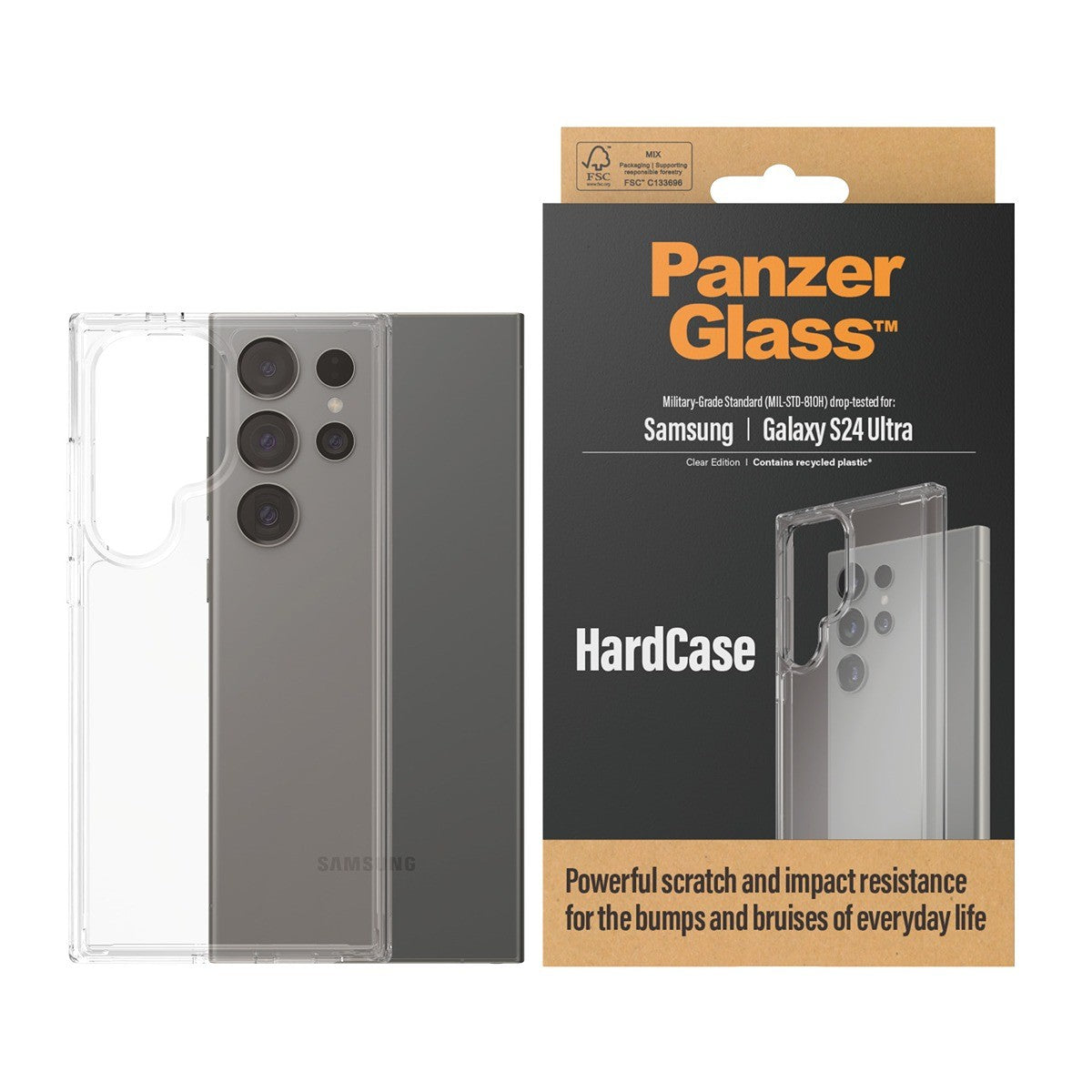 PanzerGlass Samsung Galaxy S24 Ultra Kuori HardCase Kirkas