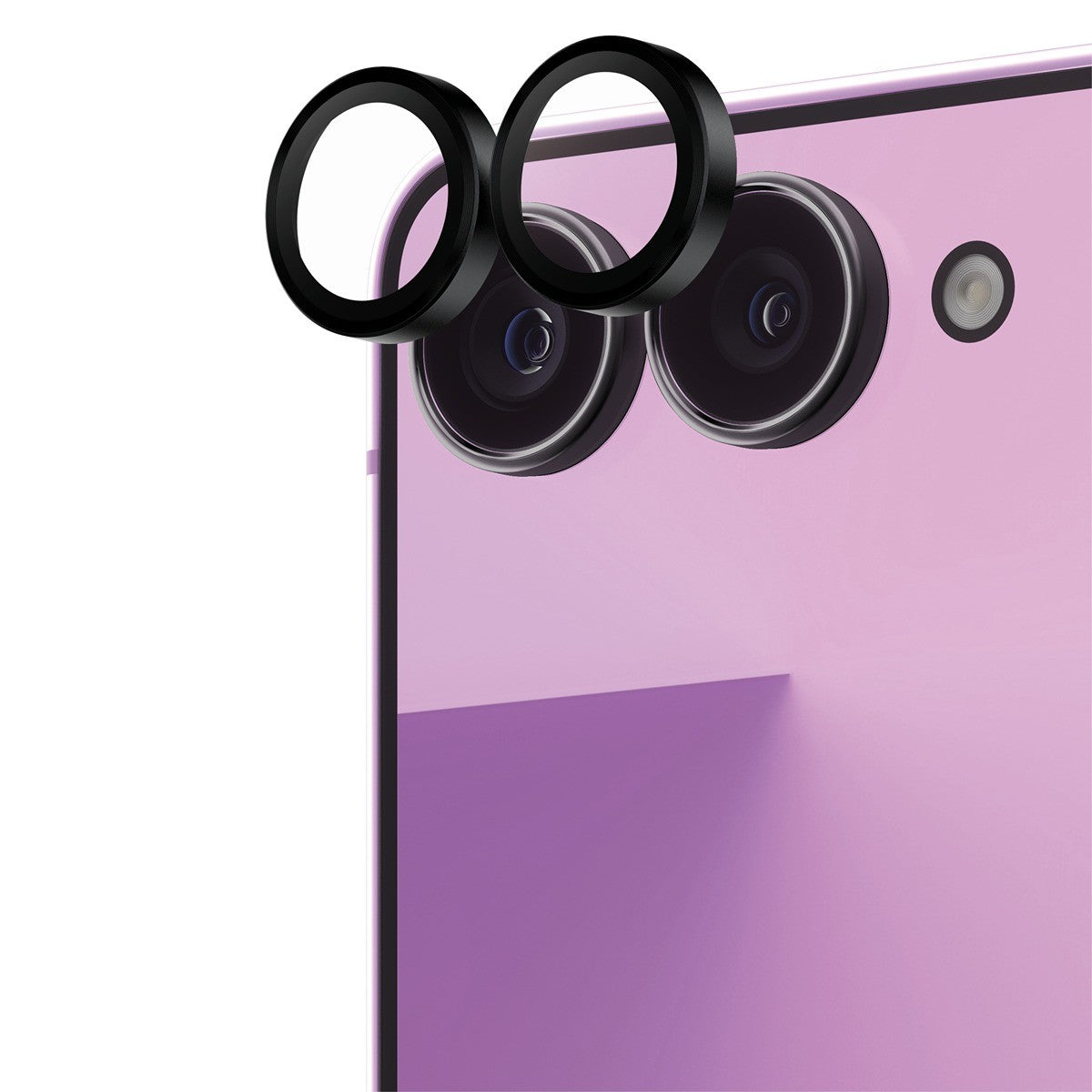 PanzerGlass Samsung Galaxy Z Flip 7/Flip 8 Kameran linssinsuojus Hoops Musta