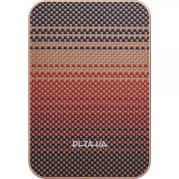 Pitaka MagSafe Powerbank Aramidikuitu 10 000 mAh Sunset