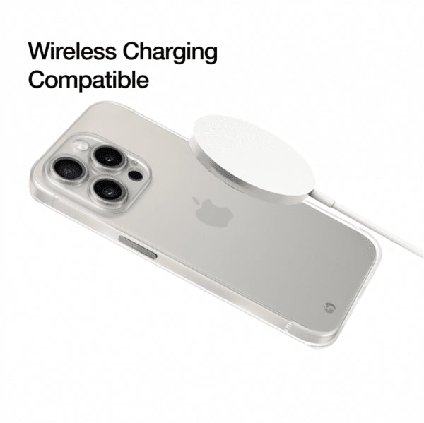 Just Mobile iPhone 15 Pro Max -suojakuori TENC Slim Fit Frost