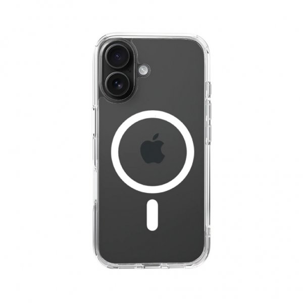 Just Mobile iPhone 16 Plus -suojakuori TENC Air MagSafe Läpinäkyvä