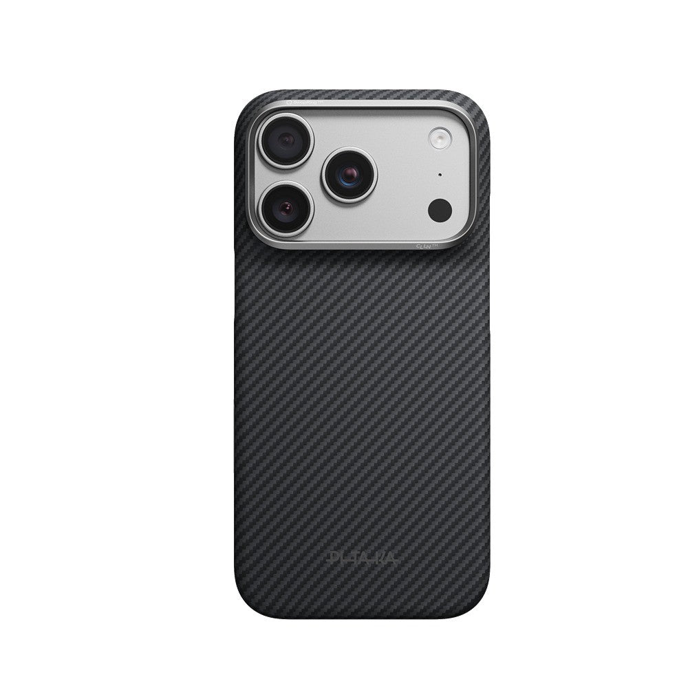 Pitaka iPhone 17 Pro/iPhone 18 Pro Kuori Edge MagSafe Black/Grey Twill