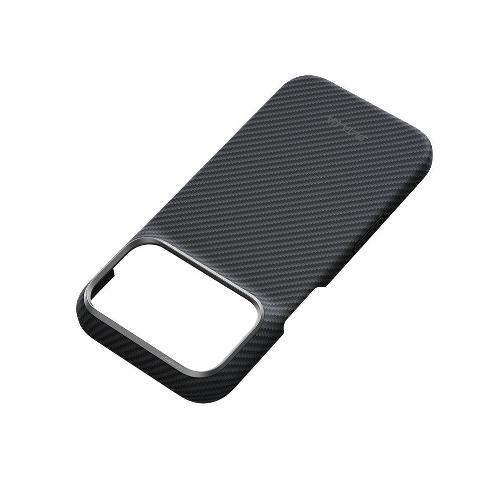 Pitaka iPhone 17 Pro/iPhone 18 Pro Kuori Edge MagSafe Black/Grey Twill