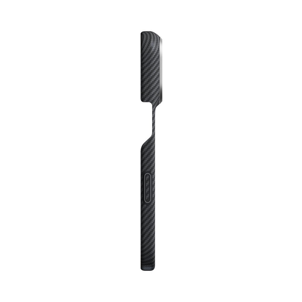 Pitaka iPhone 17 Pro/iPhone 18 Pro Kuori Edge MagSafe Black/Grey Twill